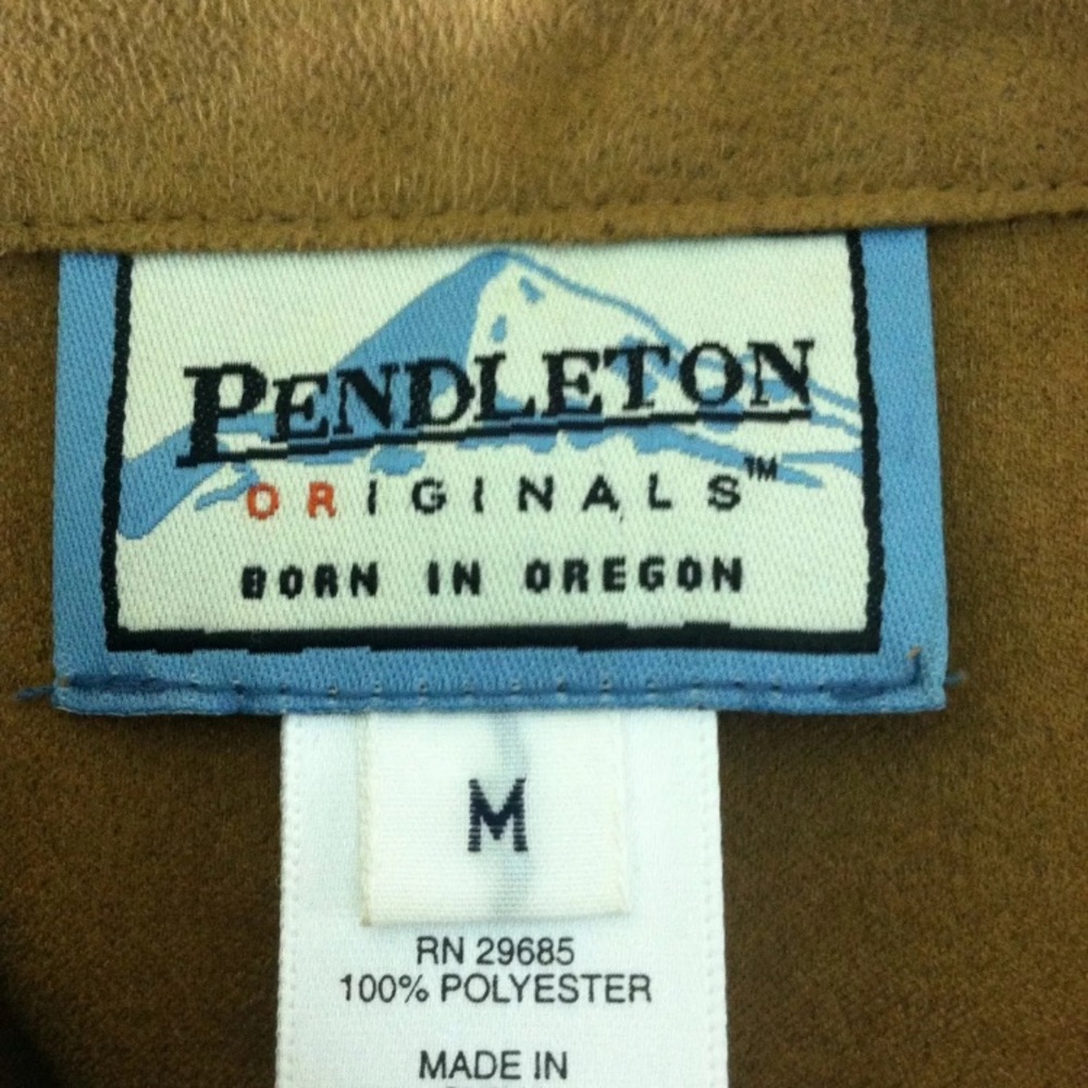 Pendleton Originals Button Front Medium Brown - image 6